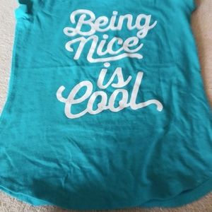 Old navy childrens bluw short sleeve shirt